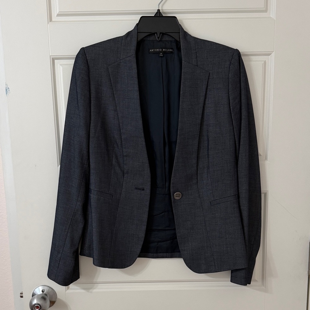 ANTONIO MELANI navy-ish women's Blazer
